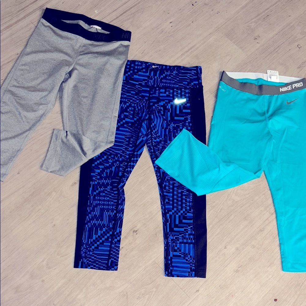 Nike Pro Workout Capris Bundle